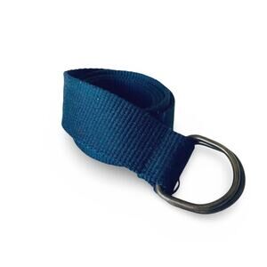 Double Ring Mens Canvas Fabric Cloth Belt